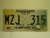 2002 MISSISSIPPI License Plate MZJ 315