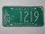 1970 KANSAS Midway USA License Plate LN 1219
