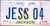 Mississippi Vanity License Plate JESS 04