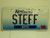 2013 KENTUCKY Unbridled Spirit VANITY License Plate STEFF