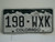 COLORADO License Plate 198 WXK