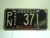1969 KANSASFarm Truck 8M License Plate PN 371