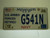 2011 MISSISSIPPI US NAVY Retired License Plate G541N