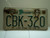 1996 NEW HAMPSHIRE Live Free or Die License Plate CBK 320