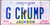 Mississippi Vanity License Plate G CRUMP