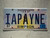 2011 MISSISSIPI Vanity License Plate IAPAYNE