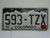 2011 COLORADO License Plate 593 TZX