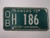 1975 KANSAS Wheat Centennial License Plate OB H 186