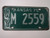 1975 KANSAS License Plate WY M 2559
