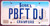Iowa Farm Scene Vanity 'PBFTDJ' Flat