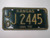 1973 KANSAS License Plate JO J 24545
