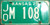 1975 JO M Kansas License Plate 108