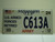 2011 MISSISSIPPI US ARMY License Plate C613A