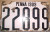 1909 Pennsylvania 22899 Porcelain License Plate