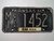1966 KANSAS 8M Truck License Plate MI 1452