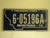 2010 MONTANA Treasure State License Plate 6 05196A