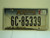 2011 MONTANA Big Sky Country License Plate 6C 85339