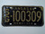 1968 KANSAS Midway USA License Plate SG 100309