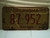 1975 OKLAHOMA Taxi Cab License Plate 87 952