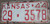 1944 Osage Co Kansas 29-3578 License Plate