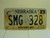 2013 NEBRASKA .GOV Western Meadowlark License Plate SMG 328 1