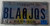 2011 Dec Mississippi Vanity License Plate BLAQJQS