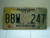 2003 MISSISSIPPI Magnolia License Plate BBW 247