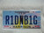 Mississippi Harrison Vanity R1DNB1G License Plate