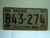 1985 1986 1987 1988 MAINE Vacationland License Plate 843 274