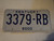 KENTUCKY TRUCK 6000 License Plate 3379 RB