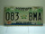 2003 MISSISSIPPI Magnolia License Plate 083 BMA