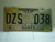 2000 MISSISSIPPI Magnolia License Plate DZS 038