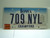 2006 IOWA License Plate 709 NYL