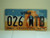 UTAH Centennial 1896 1996 License Plate 026 WTB