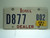 2007 IOWA Dealer License Plate  D877 002