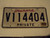2001 LOUISIANA Private License Plate V114404