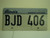 ILLINOIS Land of Lincoln Vanity License Plate BJD 406 1
