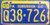 1964 Pennsylvania License Plate Suburban Q38-726