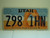 UTAH Life Elevated License Plate Z98 1HN