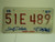 1987 SOUTH DAKOTA Centennial 1889 1989 License Plate 51E 489 1