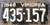 1948 Virginia 435-157 License Plate