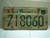 1999 NEW HAMPSHIRE Live Free or Die License Plate 718060