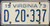 1973 Virginia D 20 337 License Plate DEALER