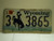 1994 Wyoming License Plate 3 3865