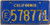 California E Exempt 578771 License Plate
