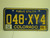 2006 COLORADO Public Utility License Plate 048 XY4