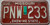 1984 Aug Missouri License Plate PNW 233 DMV Clear