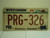 2002 WISCONSIN America's Dairyland License Plate PRG 326
