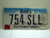 2008 IOWA License Plate 754 SLL