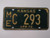 1973 KANSAS License Plate ME C 293